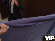 VIP4K. Slender bride gets fucked till orgasms before the wedding 7/16