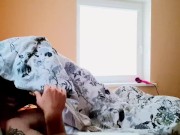 Three orgasms in one video. She likes on top, he likes it from the rear 2/16