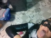 Step Moms getting big facials 4/16