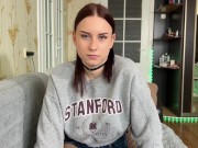 Сводная сестра проиграла в карты и получила порцию спермы в киску 3/16