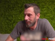 Teen Blonde Nailed by Two Big Dicks 4/16