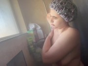 Taking a shower - Screenshot 15 of 16 - Goth Big Tits