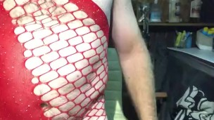 Sexy Red Number with toys