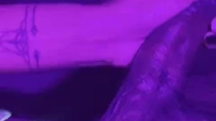 Sensually Stroking a Huge Thick Black Dick