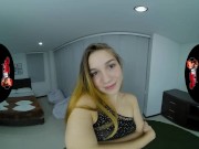 VRLatina - Super Cute Latina Porn Debut - VR Experience 1/16