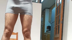 try on clothes, masturbate