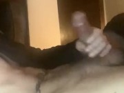 young felon gets home and to his new step-cousin watching porn