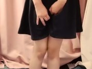 巨乳が私服でおしがまおもらし 6/16