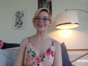 Ersties - Blonde Babe Enjoys Having Her Nipples Played With 2/16