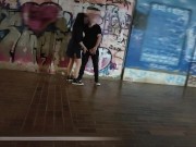 Very risky public blowjob and handjob 16/16