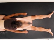 【現役女子大生セラピスト 藤咲めいです💓】全身をたっぷりオイルでマッサージ😌終始楽しく会話してましたが最後はしっかりたくさん出されてました❤️メンズエステ/手コキ/クンニ 4/16