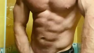 Good Morning Hot Guy Masturbation, Fast Cum