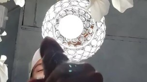 a lot of saliva and milk