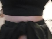 Secret dildo ride on brunette camgirl livestream 16/16