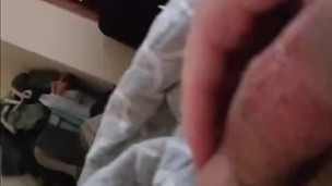 Handling a hard cock