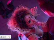 Luxure and fetishism with a gorgeous brunette 5/16