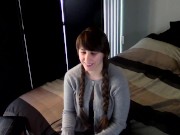 College Slut Earns Her A+ Swallowing 1/16