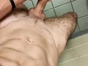 College skater bating in bathroom stall between classes 14/16