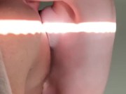 Hot blonde teen spontaneously rides my big cock and I came in her pussy - Laney Grey 10/16