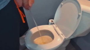 Bwc Pissing in the women's restroom