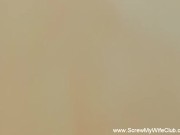 Threesome With Sexy Cheating Blonde Housewife Sex! 6/16