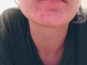 A lot of saliva from a cutie girl 14/16