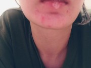 A lot of saliva from a cutie girl 15/16