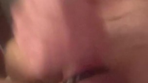 Cock n balls cumshot with cock ring