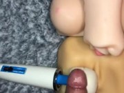 Watch Me Use Fleshtoys & Magic Wand Until Orgasm 11/16