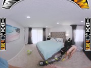 VIRTUALPORN - Busty Hispanic Housekeeper MILF Sandy Love Going The Extra Mile For You #POV 1/16