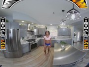 VIRTUALPORN - Petite Black Overachiever Mila Mars Riding Professor's Cock To Get That 