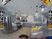 VIRTUALPORN - Petite Black Overachiever Mila Mars Riding Professor's Cock To Get That 