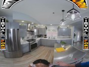 VIRTUALPORN - Petite Black Overachiever Mila Mars Riding Professor's Cock To Get That 