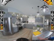 VIRTUALPORN - Petite Black Overachiever Mila Mars Riding Professor's Cock To Get That 