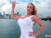 Billi Bardot: Busty MILF Out In The Open 12/16