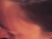 From soft to cumming in my mouth in under 2min real life stepbrother wanted a bj in my room 7/16