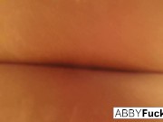Abigail Mac shaves her pussy 15/16
