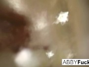 Abigail Mac shaves her pussy 9/16