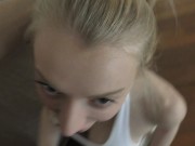 Homemade realistic sex with sporty beauty with silicone tits 5/16