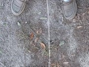 Risky Backyard Pissing Thought It Would Never End Compilation 1 Video Loop 10/16