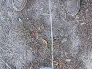 Risky Backyard Pissing Thought It Would Never End Compilation 1 Video Loop 15/16