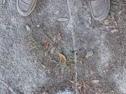 Risky Backyard Pissing Thought It Would Never End Compilation 1 Video Loop 9/16