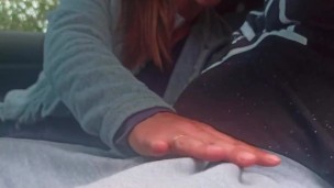 Zoe &. Máx. PILLADOS!!! Agente forestal nos detiene en plena mamada