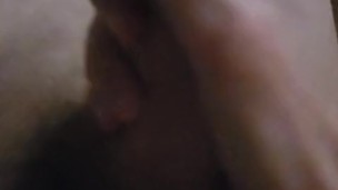 jerking thick uncut dick with tight foreskin