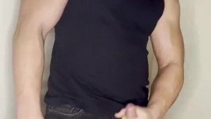 Home Alone Masturbating in Bathroom