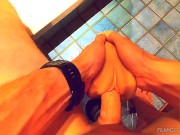 Tight masturbator! Cumshot