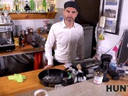 HUNT4K. Slut wife united pussy with the cock of her hubby's client 11/16