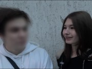 Sexy girl brought an stranger guy to orgasm so that he went to the dark side in no nut november... 2/16