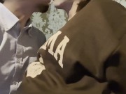 (個人撮影)カ○オケでイチャイチャベロチュウからフェラ抜き/日本人素人カップル/口内射精 1/16