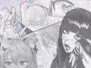 sucks a dildo and jumps on it with her wet pussy in stockings 16/16